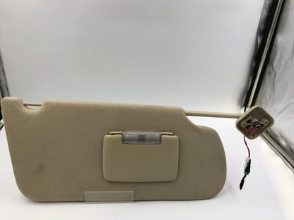 2013-2019 Ford Flex Passenger Sunvisor Sun Visor Beige Illuminated OEM G01B05064