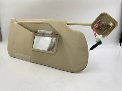 2013-2019 Ford Flex Passenger Sunvisor Sun Visor Beige Illuminated OEM G01B05064