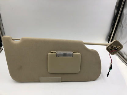 2013-2019 Ford Flex Passenger Sunvisor Sun Visor Beige Illuminated OEM G01B05064