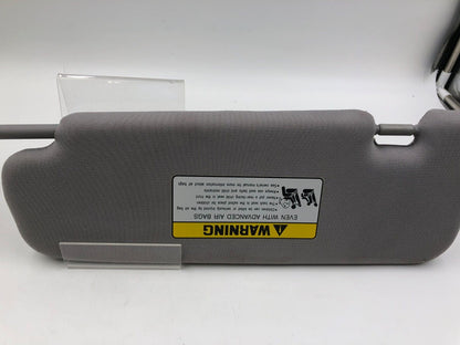 2012-2014 Hyundai Sonata Passenger Sunvisor Gray OEM G01B05065