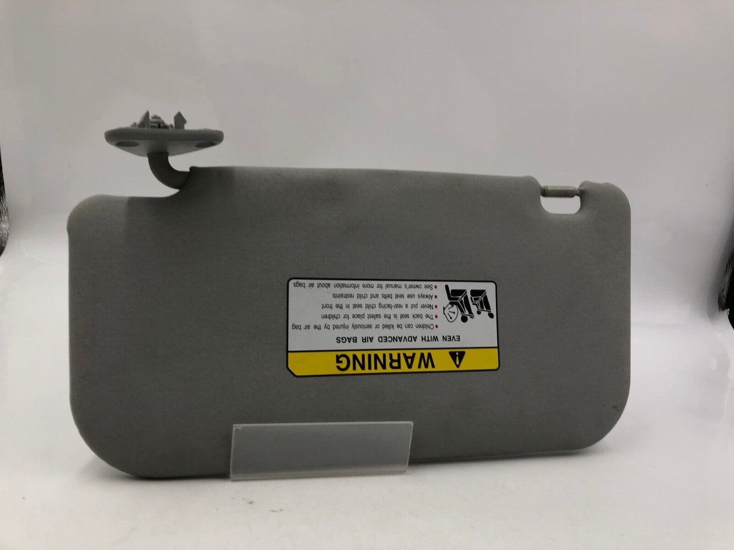 2007-2017 Mitsubishi Lancer Passenger Sun Visor Sunvisor Gray OEM A03B10041