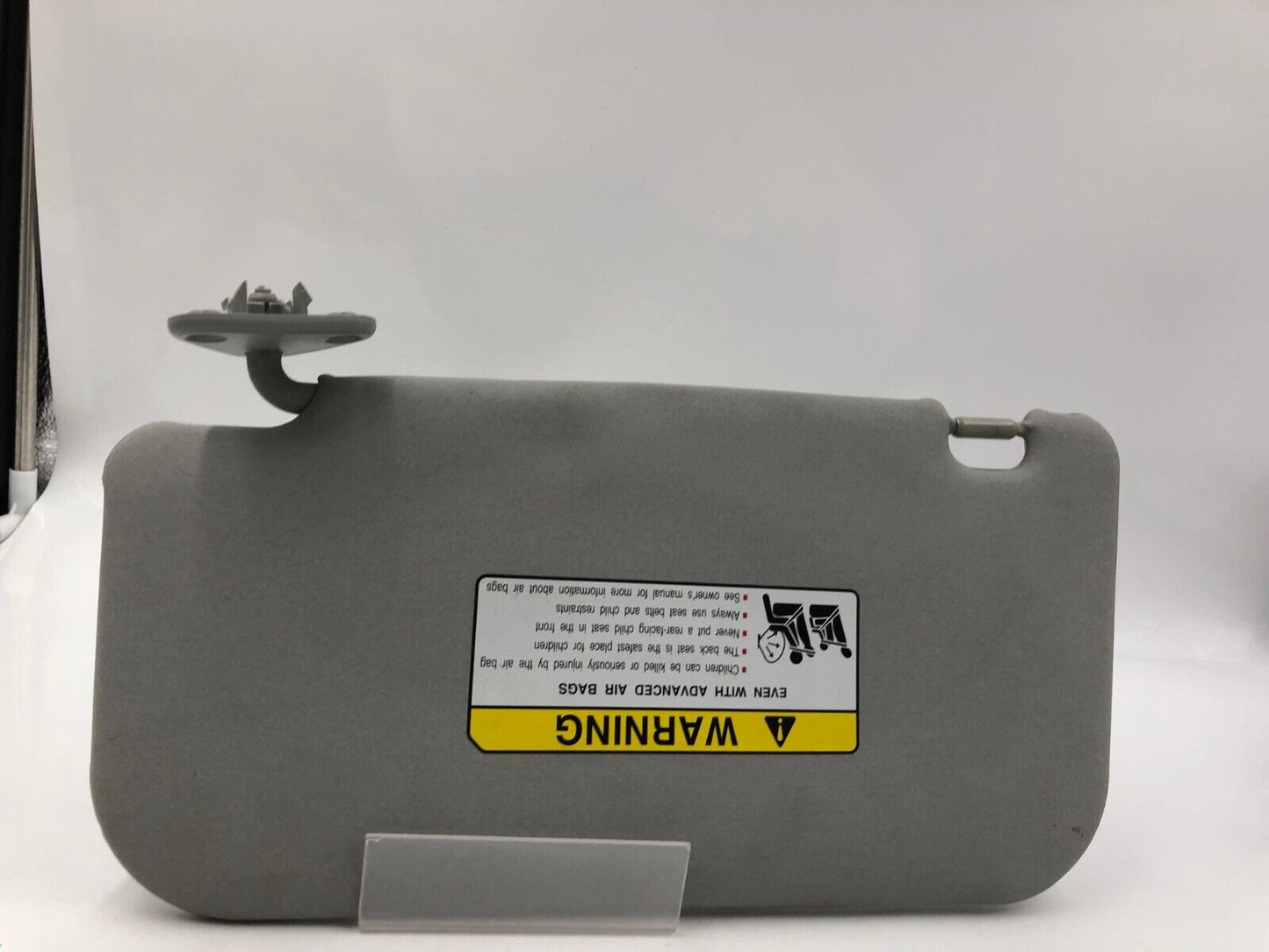 2007-2017 Mitsubishi Lancer Passenger Sun Visor Sunvisor Gray OEM A03B10041