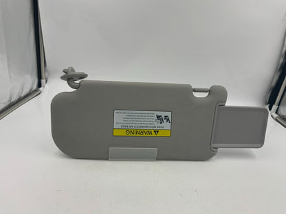 2010-2015 Hyundai Tucson Passenger Sun Visor Sunvisor Gray Illuminated C01B29025