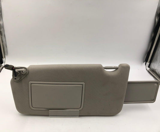 2010-2014 Subaru Legacy Driver Sun Visor Sunvisor Gray Illuminated OEM G02B14067