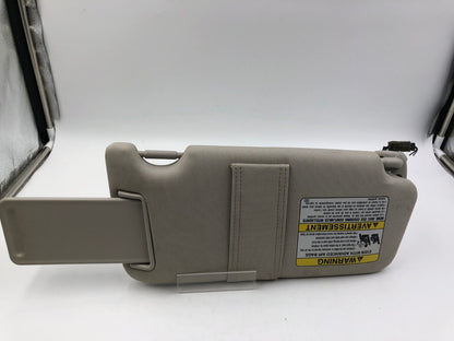 2010-2014 Subaru Legacy Driver Sun Visor Sunvisor Gray Illuminated OEM G02B14067