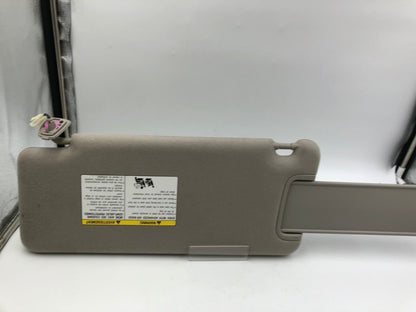 2011-2017 Nissan Quest Passenger Sunvisor Gray Illuminated OEM G01B56022