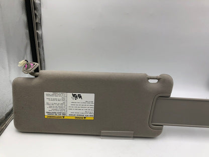 2011-2017 Nissan Quest Passenger Sunvisor Gray Illuminated OEM G01B56022