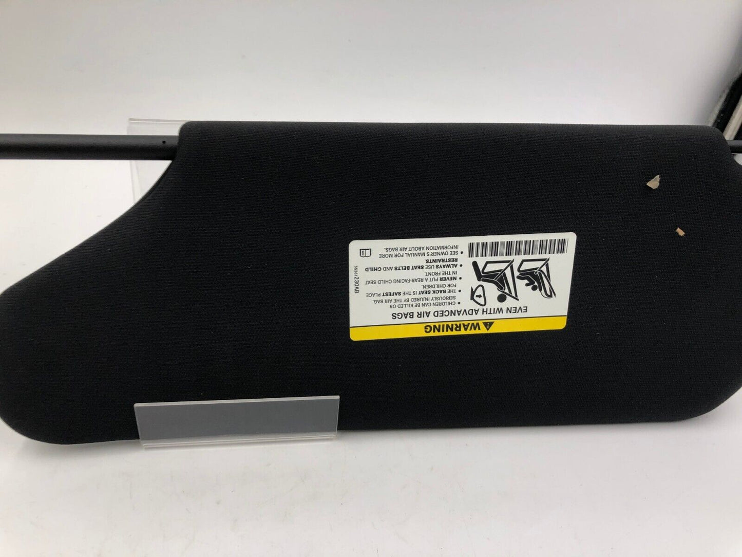 2011-2014 Chrysler 200 Sedan Passenger Sun Visor Sunvisor Black OEM G01B19058