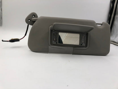 2003-2007 Cadillac CTS Driver Sun Visor Sunvisor Gray Illuminated OEM E04B52047