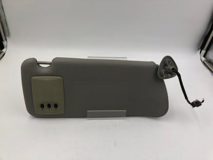 2003-2007 Cadillac CTS Driver Sun Visor Sunvisor Gray Illuminated OEM E04B52047