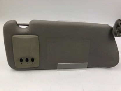 2003-2007 Cadillac CTS Driver Sun Visor Sunvisor Gray Illuminated OEM E04B52047