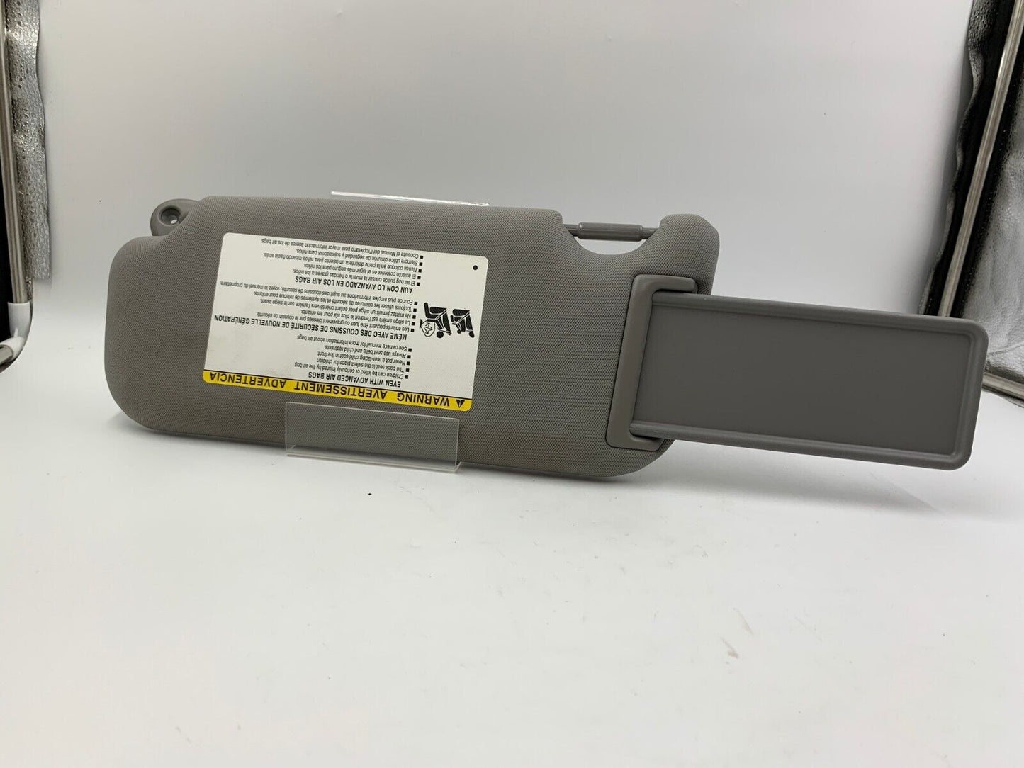 2018-2022 Toyota Camry Passenger Sun Visor Sunvisor Gray OEM G02B27019