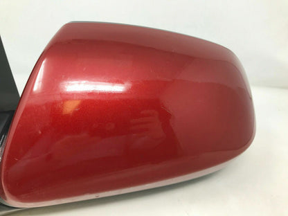 2009-2012 Hyundai Genesis Driver Side View Power Door Mirror Red OEM D02B37001