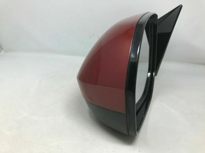 2009-2012 Hyundai Genesis Driver Side View Power Door Mirror Red OEM D02B37001