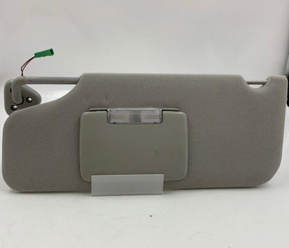 2005-2007 Mercury Montego Driver Sunvisor Gray Illuminated OEM F02B48053