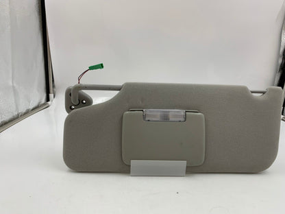 2005-2007 Mercury Montego Driver Sunvisor Gray Illuminated OEM F02B48053