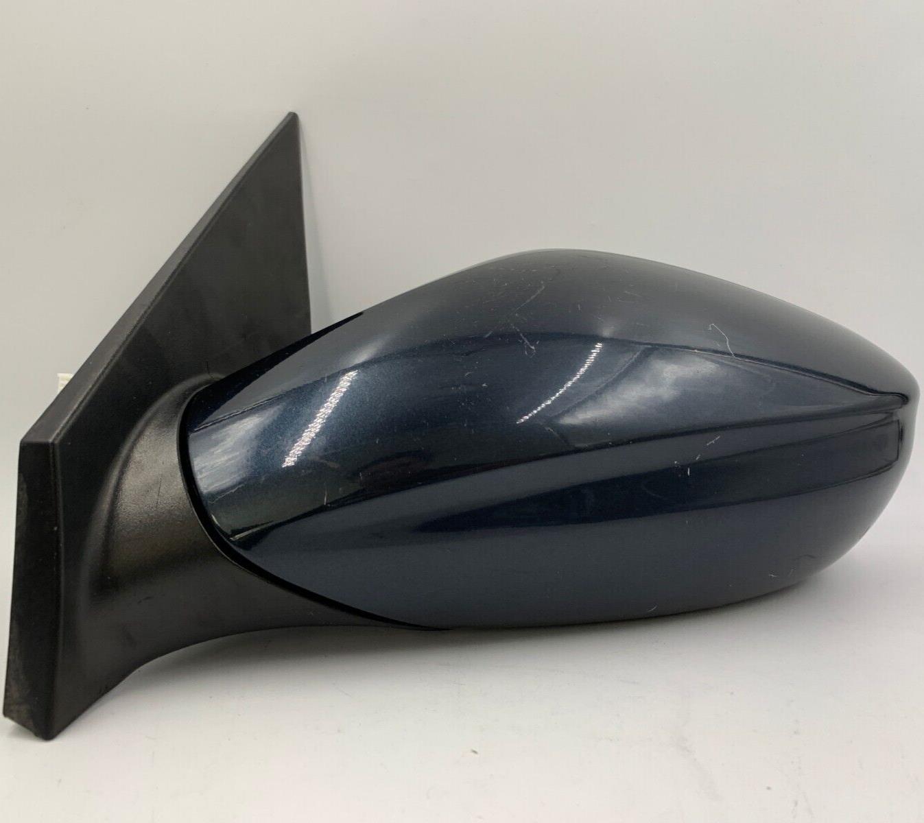 2011-2014 Hyundai Sonata Driver Side View Power Door Mirror Blue OEM E04B43030