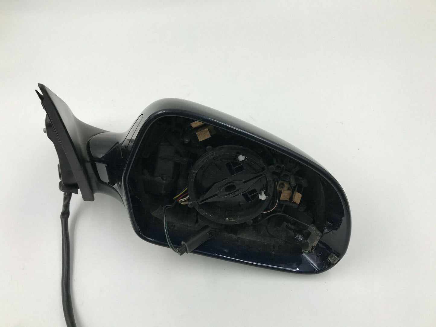 2009-2011 Audi A6 Passenger Side View Power Door Mirror Blue OEM E02B09001