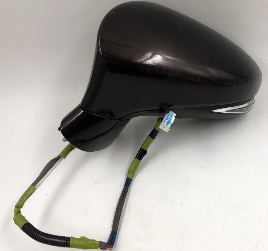 2011-2012 Lexus CT200H Driver Side View Power Door Mirror Maroon OEM C04B21044