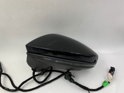 2021-2023 Audi RS7 Driver Side View Power Door Mirror Black OEM C01B35064