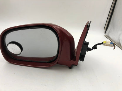 2004-2006 Suzuki Vitara Driver Side View Power Door Mirror Maroon OEM B23002