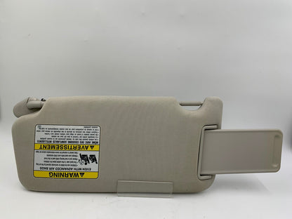 2010-2014 Subaru Legacy Passenger Sun Visor Sunvisor Gray Illuminated G02B52048