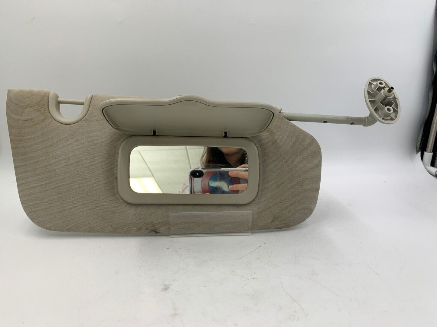 2010-2017 Jeep Patriot Passenger Sun Visor Sunvisor Gray OEM G01B07070