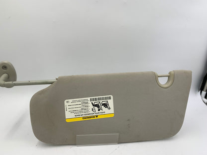 2010-2017 Jeep Patriot Passenger Sun Visor Sunvisor Gray OEM G01B07070