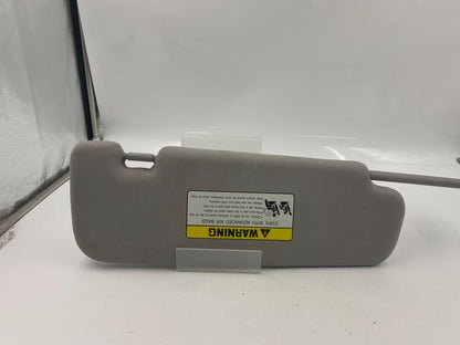 2011-2015 Hyundai Sonata Driver Visor Sunvisor Gray Illuminated OEM F02B20054