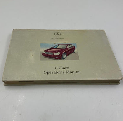 2002 Mercedes-Benz C-Class Owners Manual Handbook OEM C03B03018