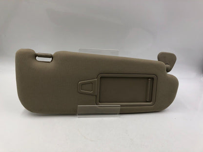 2011-2016 Kia Optima Passenger Sun Visor Sunvisor Tan Illuminated OEM G03B18010