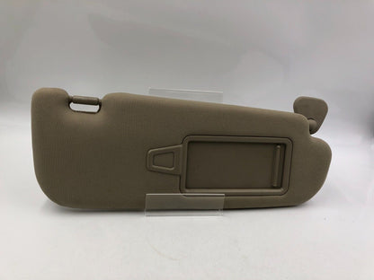 2011-2016 Kia Optima Passenger Sun Visor Sunvisor Tan Illuminated OEM G03B18010