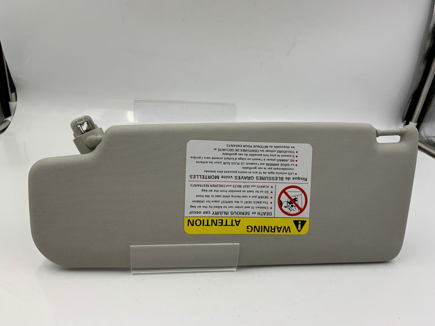 2011-2018 Volkswagen Jetta Passenger Sun Visor Sunvisor Gray OEM G03B44012