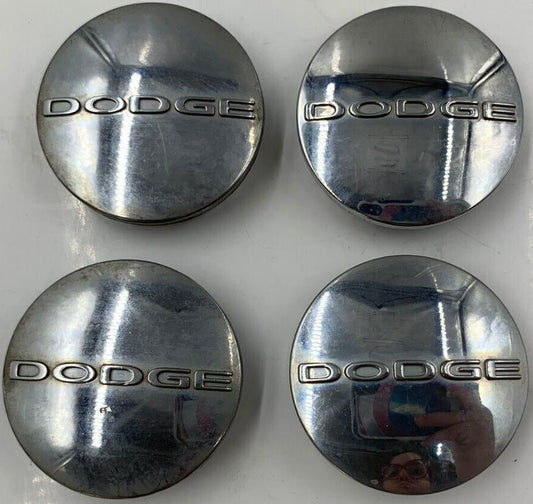 Dodge Rim Wheel Center Cap Set of 4 Chrome 2-3/8 OEM B01B13040