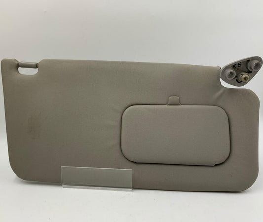 2001-2002 Subaru Forester Passenger Sun Visor Sunvisor Gray OEM D02B07018