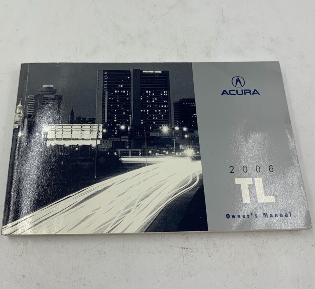 2006 Acura TL Owners Manual Handbook OEM A01B67002