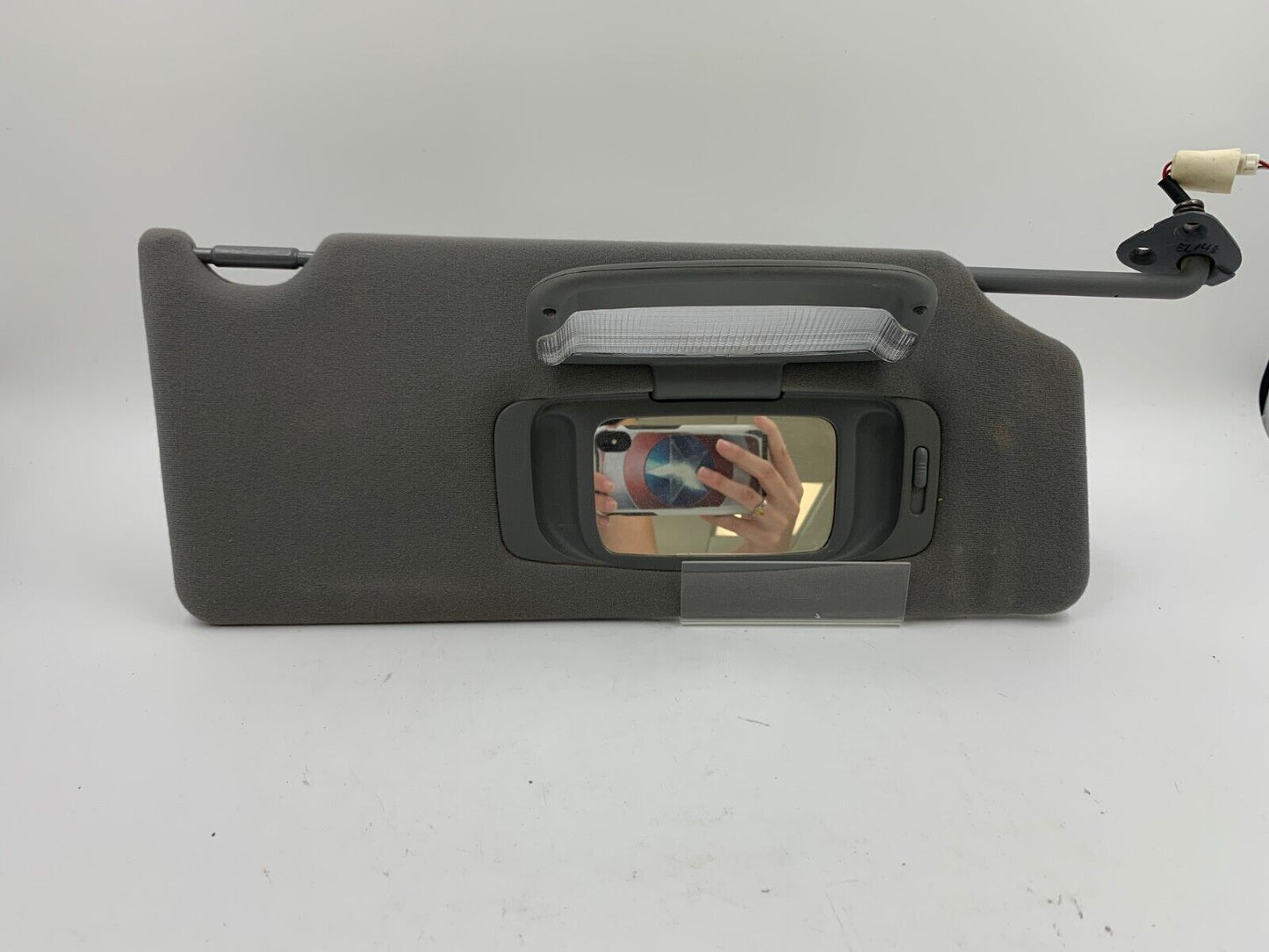 2005-2012 Toyota Avalon Passenger Sun Visor Sunvisor Gray Illuminated F03B38066