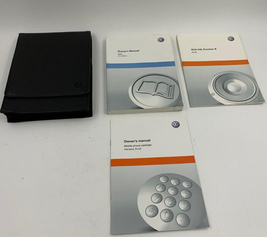 2014 Volkswagen Jetta GTI Owners Manual Set with Case OEM F02B19054