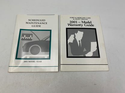 2001 Ford Windstar Owners Manual Handbook Set with Case OEM J03B25004