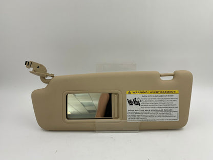 2013-2016 Audi A4 Driver Sun Visor Sunvisor Beige Illuminated OEM F02B29038