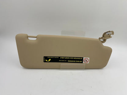 2013-2016 Audi A4 Driver Sun Visor Sunvisor Beige Illuminated OEM F02B29038