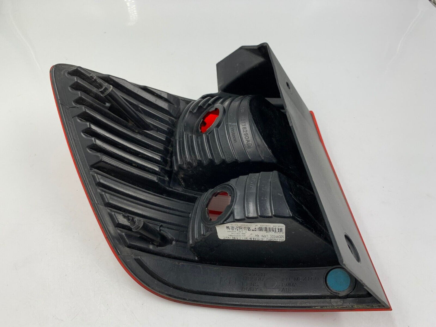 2009-2010 Dodge Journey Passenger Side Tail Light Taillight OEM F02B11053