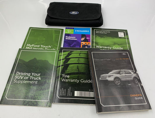 2011 Ford Explorer Owners Manual Handbook Set with Case OEM D03B24045