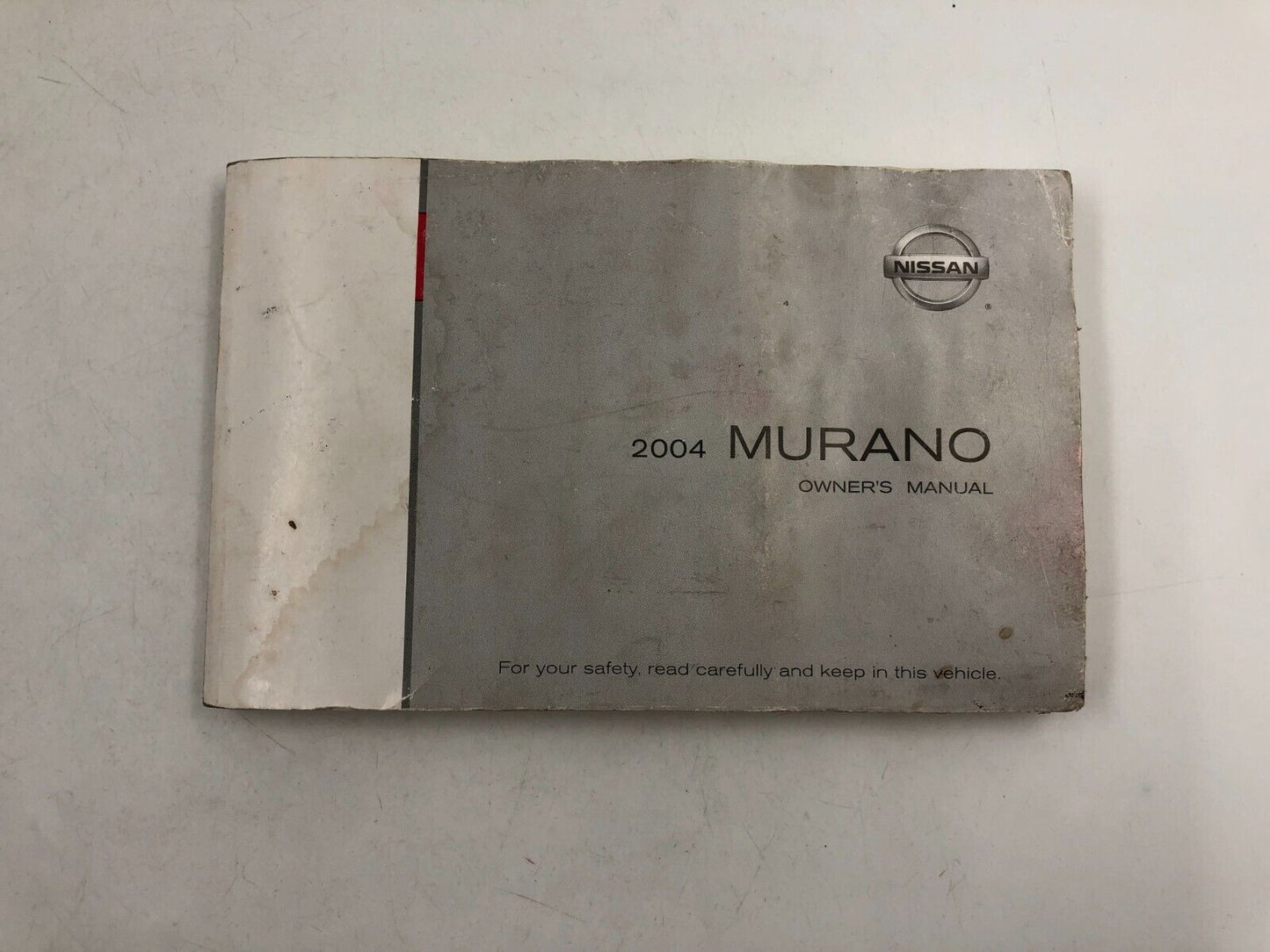 2004 Nissan Murano Owners Manual Handbook Set With Case OEM F03B11016