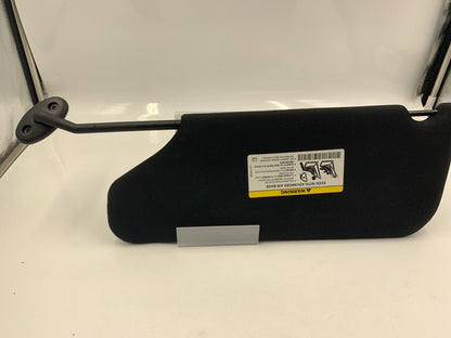 2011-2014 Dodge Avenger Passenger Sun Visor Sunvisor Black OEM E03B05017