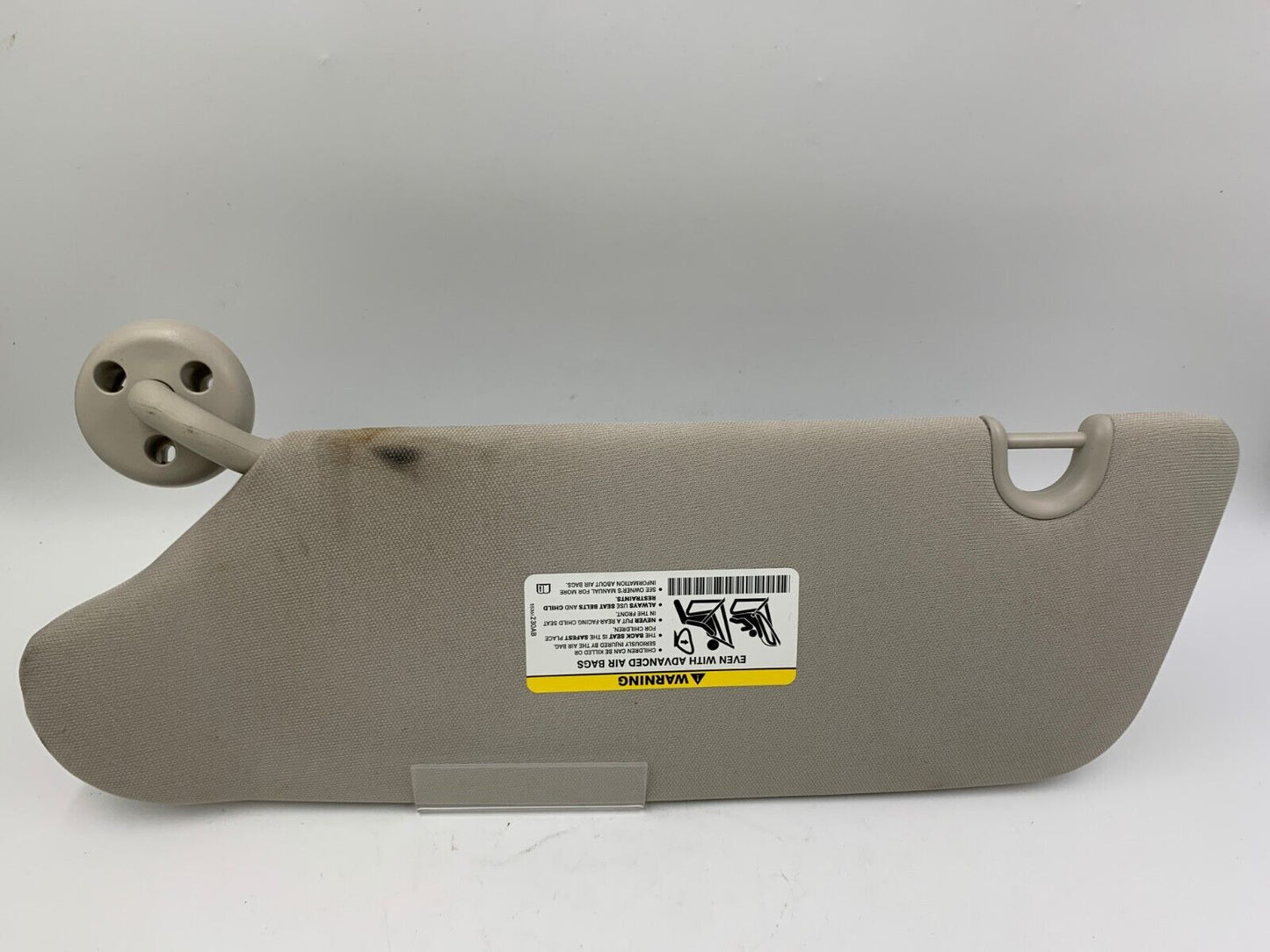 2011-2020 Dodge Caravan Passenger Sun Visor Sunvisor Gray OEM B04B37041