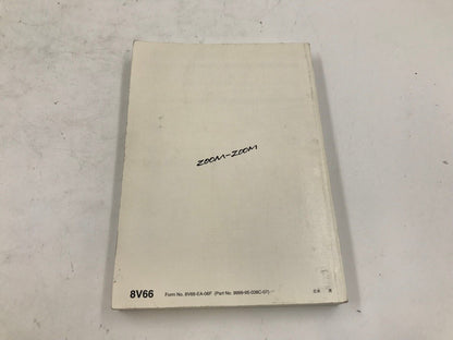 2007 Mazda 3 Owners Manual OEM F04B17018