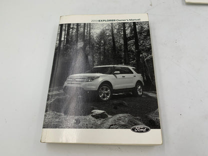 2013 Ford Explorer Owners Manual Set with Case OEM F04B52023