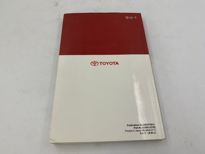 2009 Toyota Camry Owners Manual OEM F04B52026