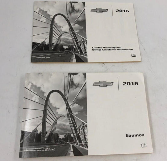 2015 Chevrolet Equinox Owners Manual Set OEM B04B06003